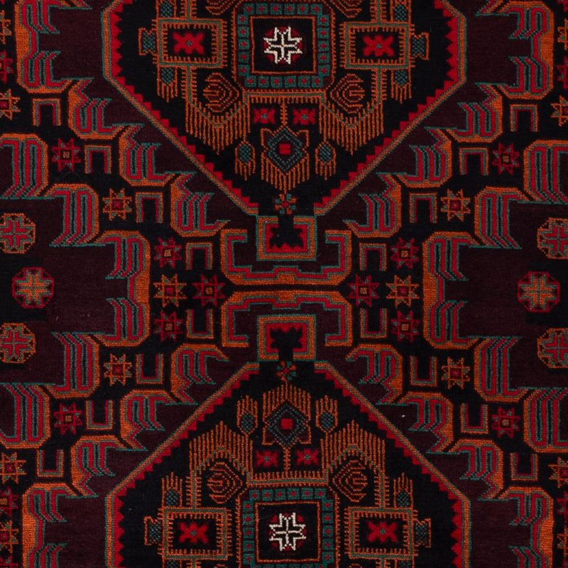Baluch tapijt - 206 x 117 cm - donkerrood