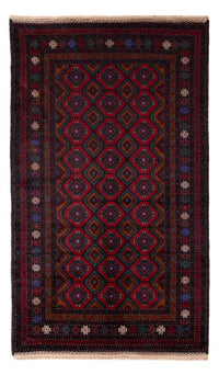 Baluch tapijt - 203 x 120 cm - donkerrood