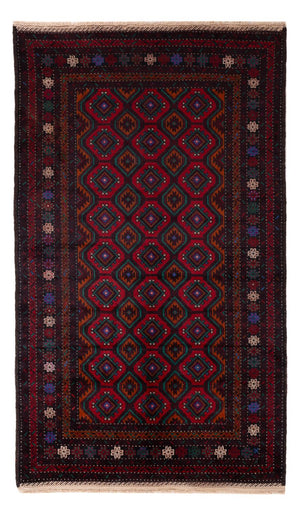 Baluch tapijt - 203 x 120 cm - donkerrood