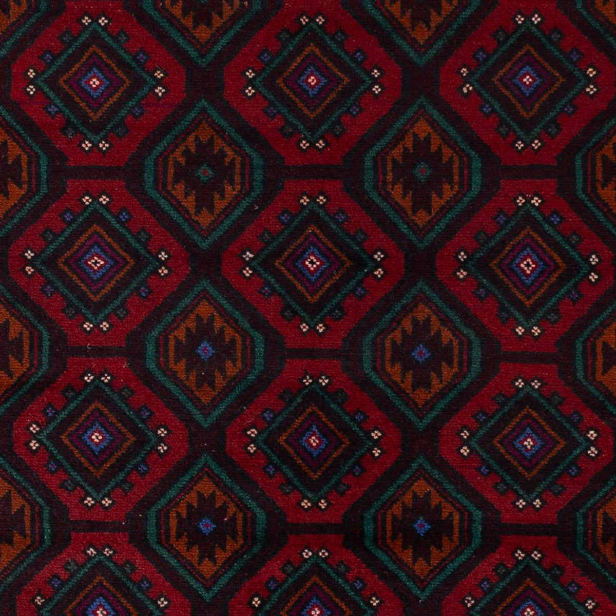 Baluch tapijt - 203 x 120 cm - donkerrood