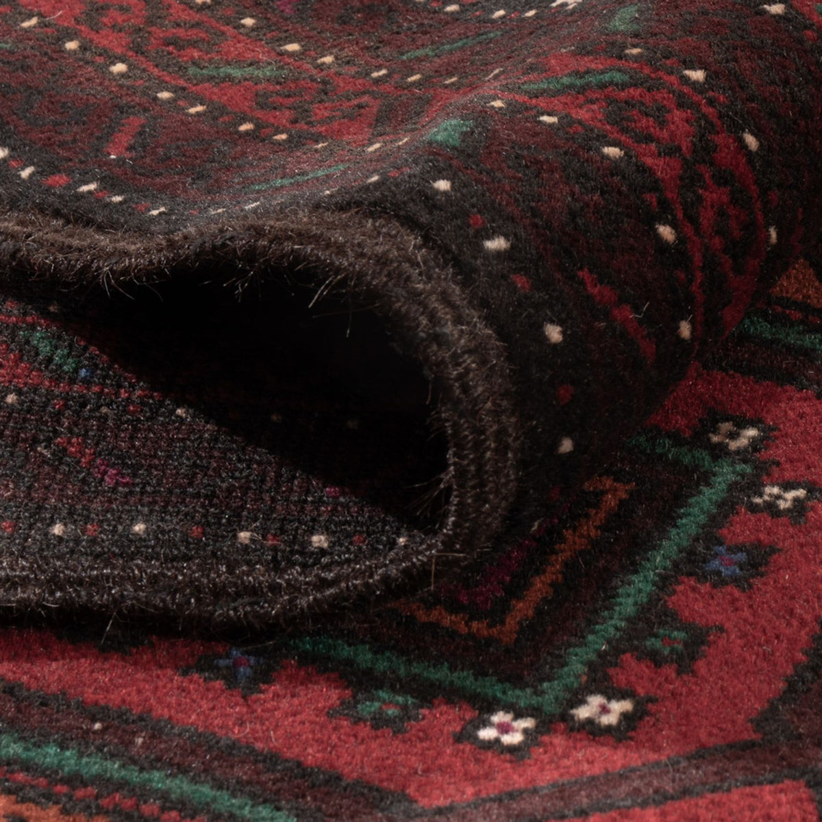 Baluch tapijt - 203 x 120 cm - donkerrood