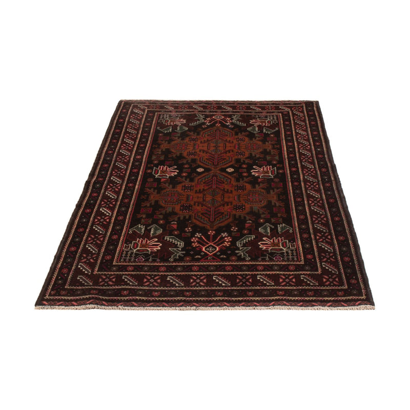 Loper Baluch tapijt - 201 x 114 cm - donkerrood