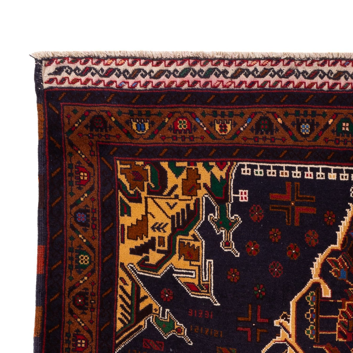 Baluch tapijt - 195 x 120 cm - veelkleurig