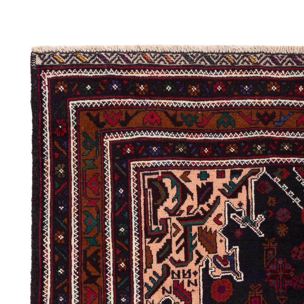 Baluch tapijt - 193 x 118 cm - veelkleurig