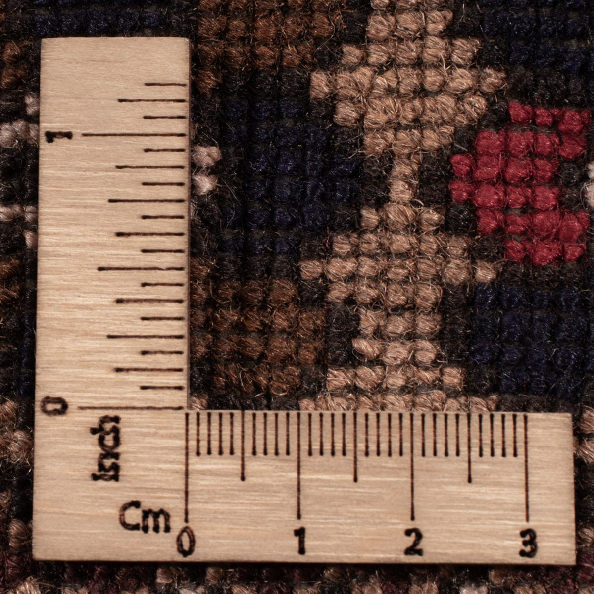 Loper Baluch tapijt - 204 x 110 cm - donker beige