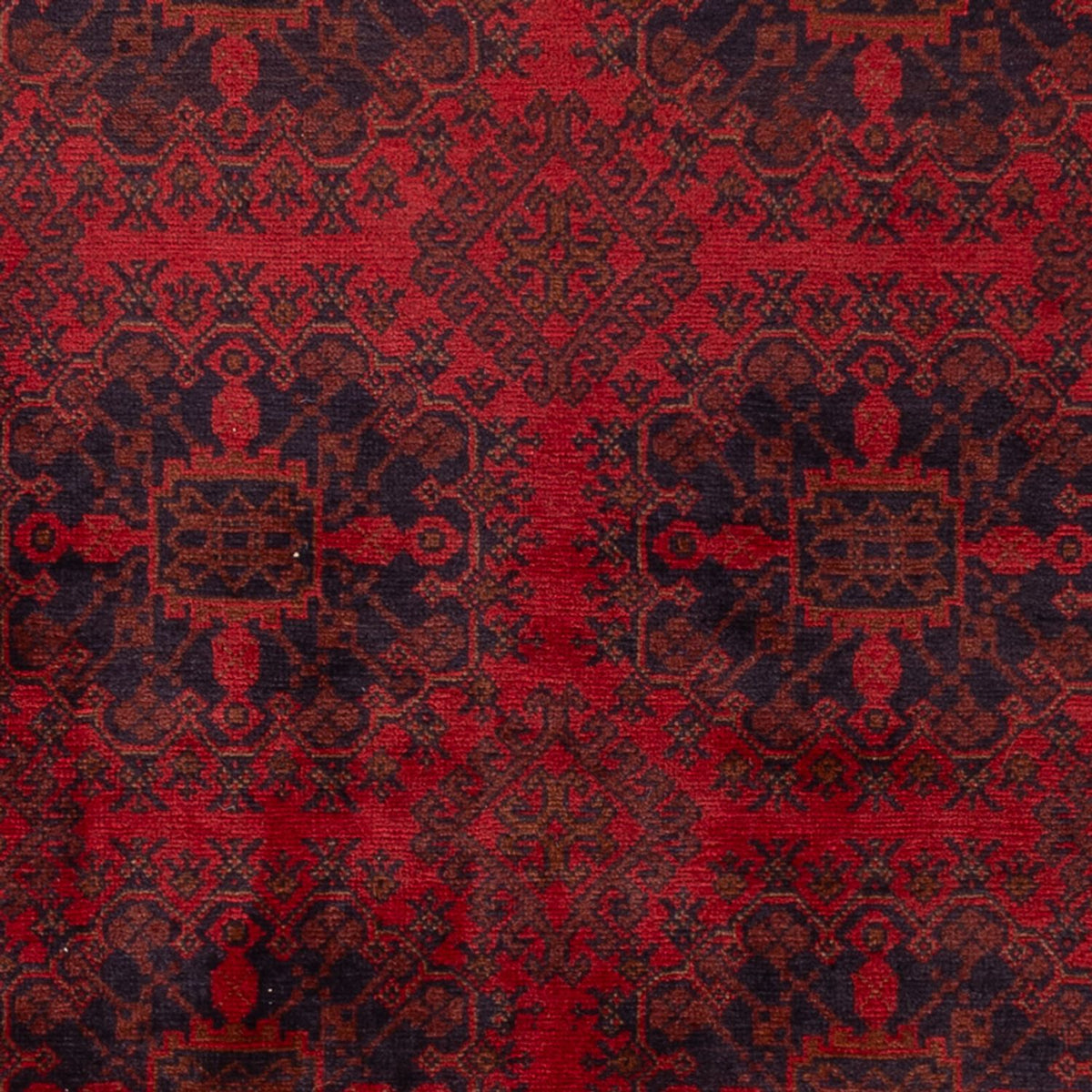 Afghaans tapijt - Kunduz - 197 x 127 cm - rood
