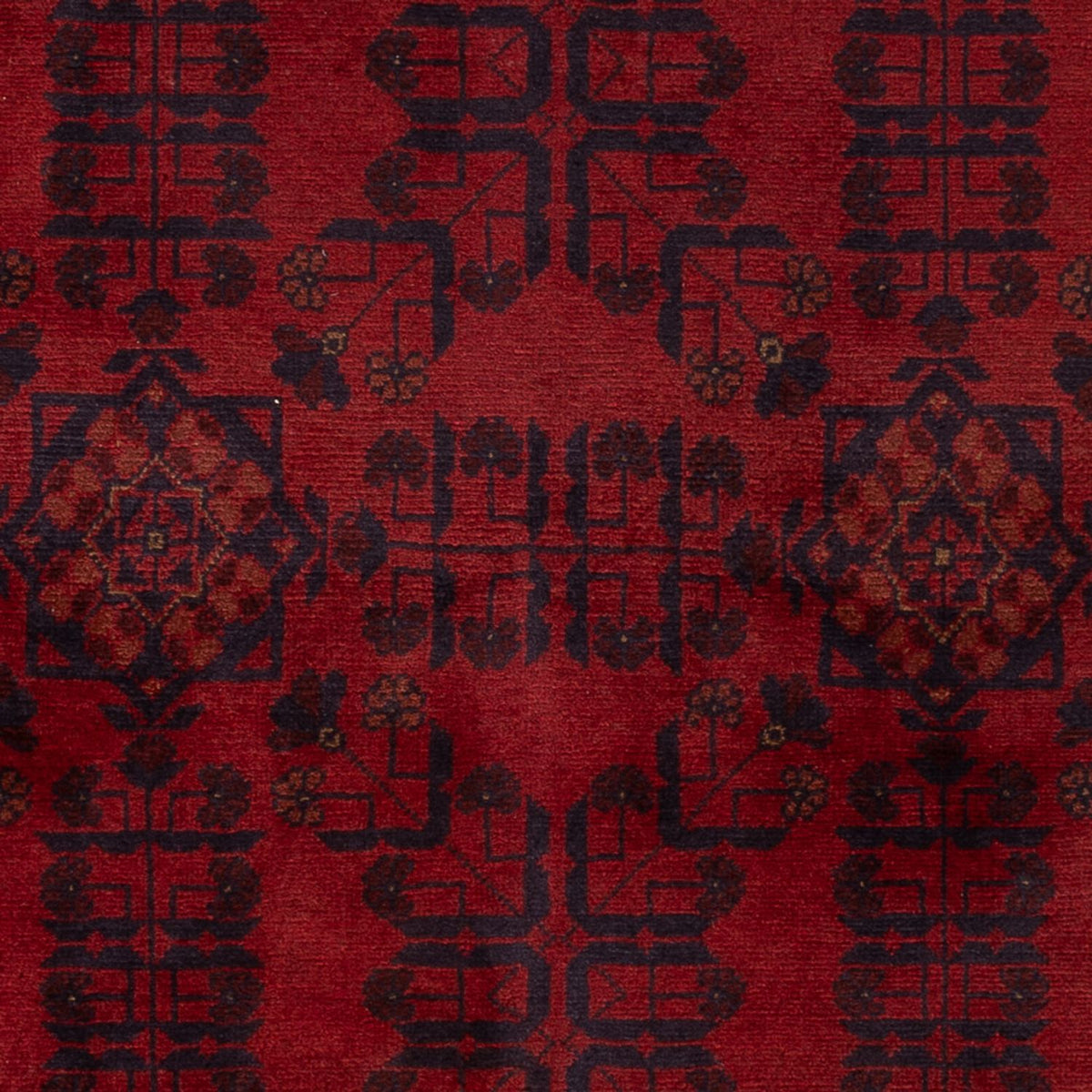 Afghaans tapijt - Kunduz - 203 x 129 cm - rood