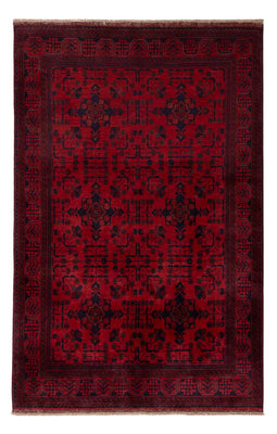Afghaans tapijt - Kunduz - 200 x 125 cm - rood