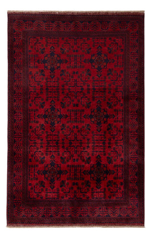 Afghaans tapijt - Kunduz - 200 x 125 cm - rood