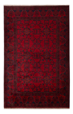 Afghaans tapijt - Kunduz - 196 x 127 cm - rood