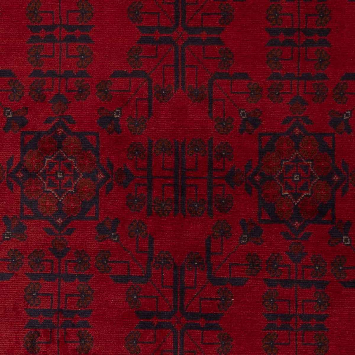 Afghaans tapijt - Kunduz - 196 x 127 cm - rood
