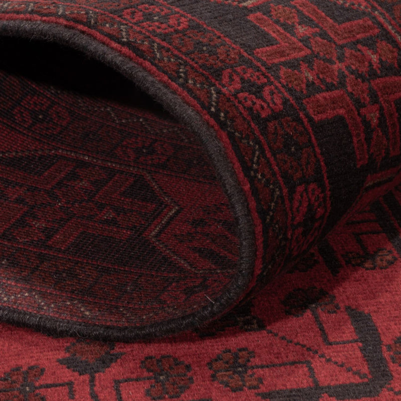 Afghaans tapijt - Kunduz - 196 x 127 cm - rood