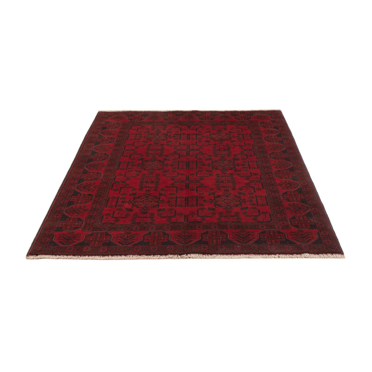 Afghaans tapijt - Kunduz - 196 x 127 cm - rood