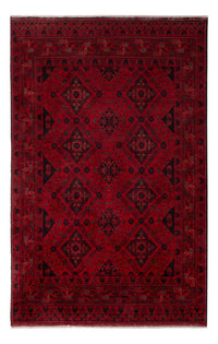 Afghaans tapijt - Kunduz - 196 x 124 cm - rood