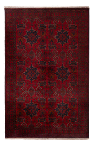 Afghaans tapijt - Kunduz - 197 x 125 cm - rood