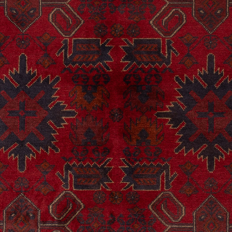 Afghaans tapijt - Kunduz - 197 x 125 cm - rood