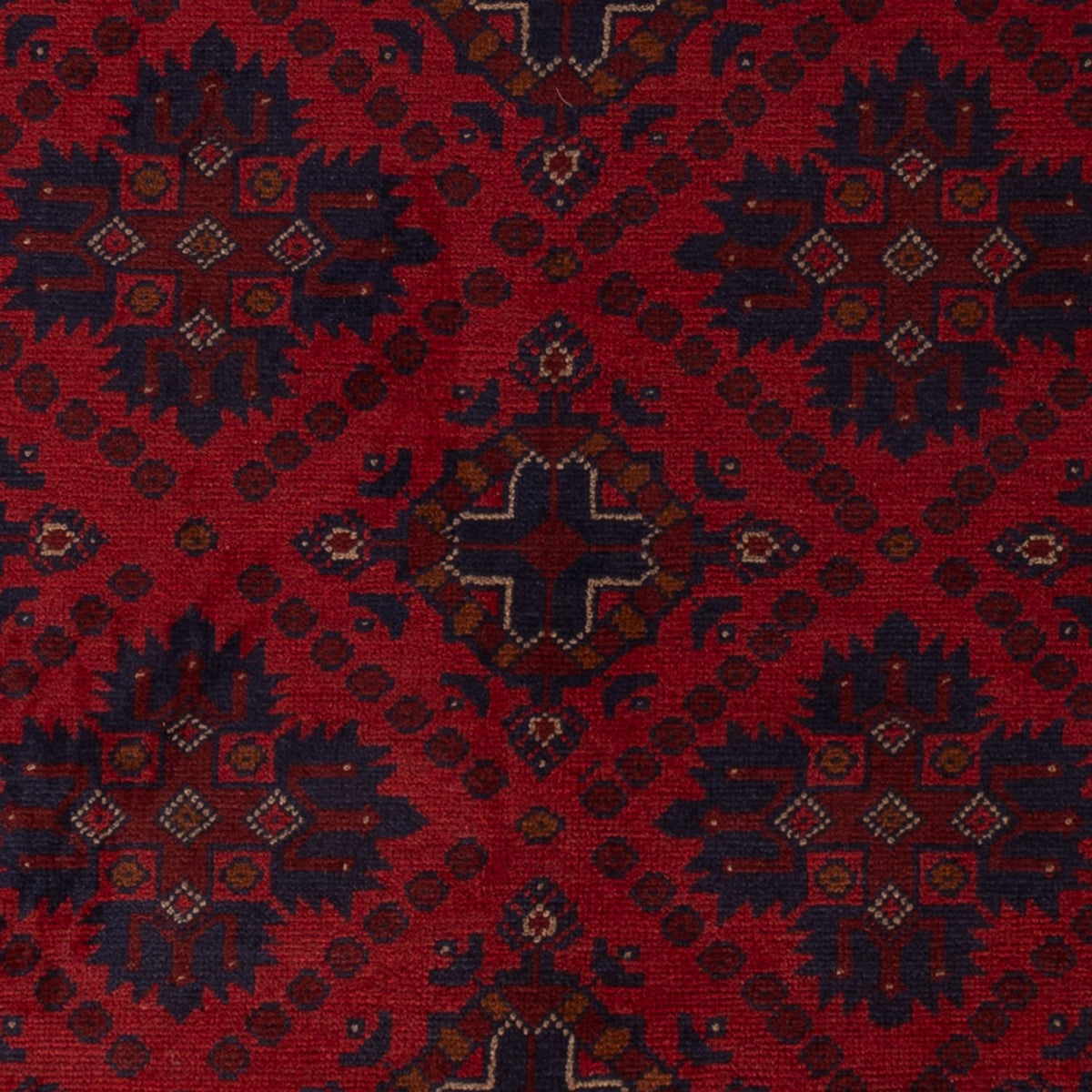 Afghaans tapijt - Kunduz - 200 x 122 cm - rood