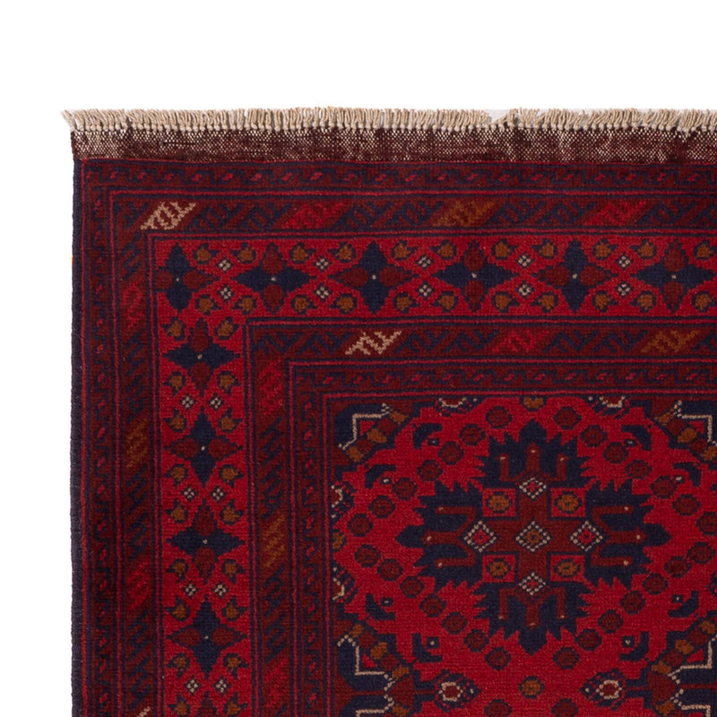 Afghaans tapijt - Kunduz - 200 x 122 cm - rood