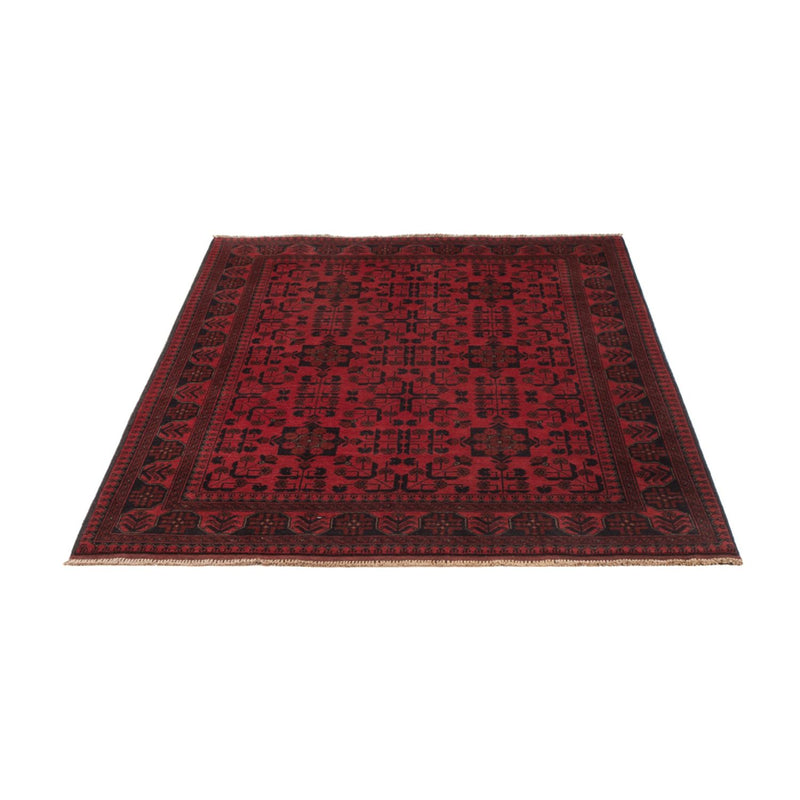 Afghaans tapijt - Kunduz - 203 x 128 cm - rood