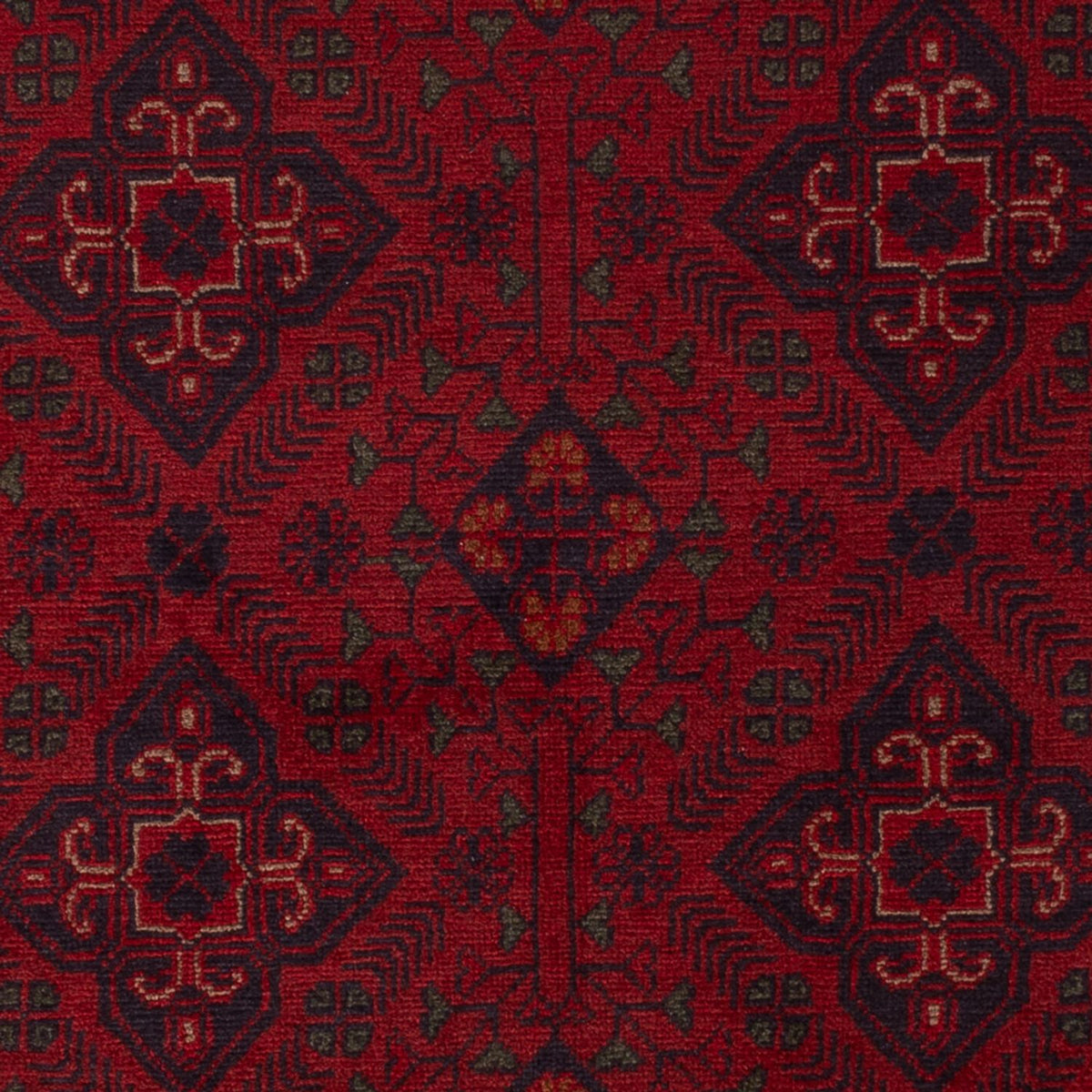 Afghaans tapijt - Kunduz - 194 x 121 cm - rood