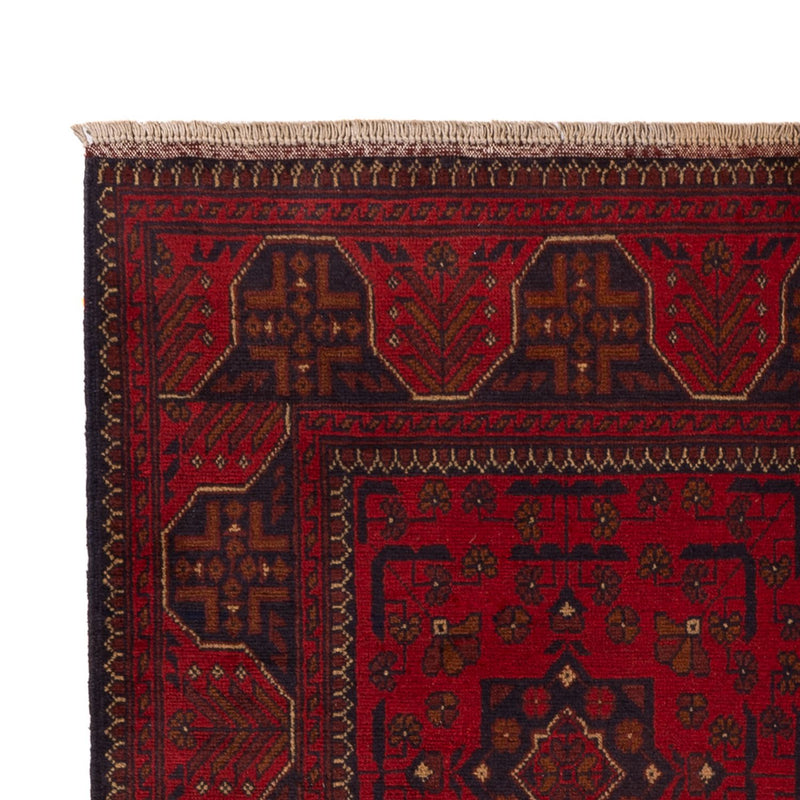 Afghaans tapijt - Kunduz - 201 x 126 cm - rood