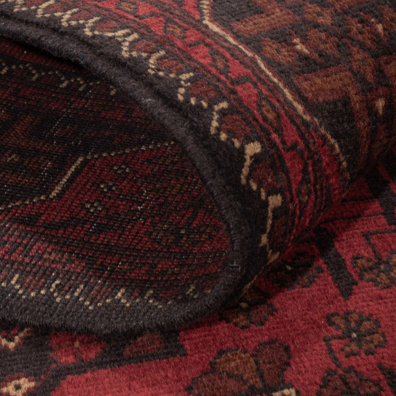 Afghaans tapijt - Kunduz - 201 x 126 cm - rood