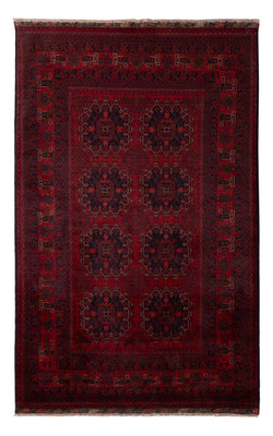 Afghaans tapijt - Kunduz - 202 x 127 cm - rood