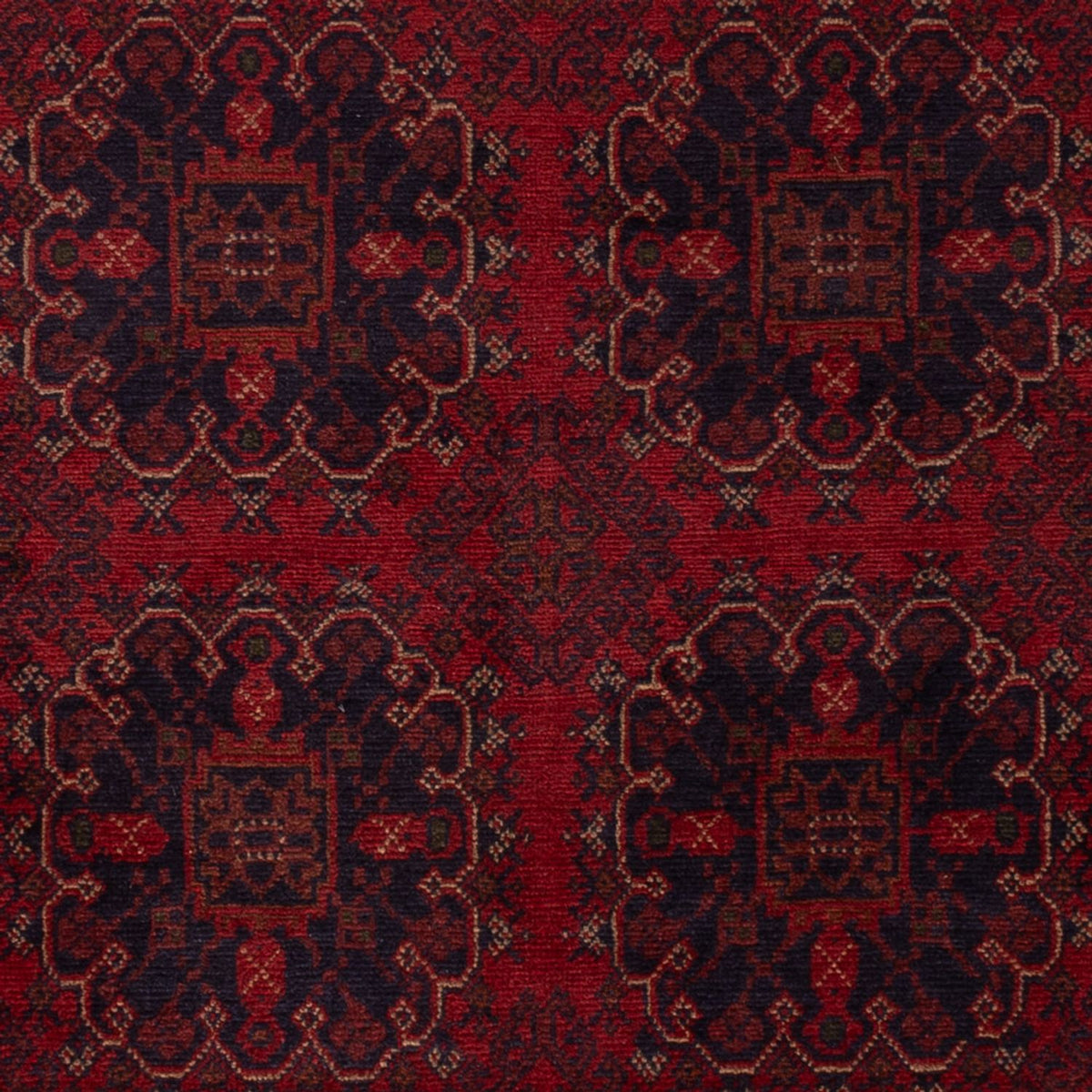 Afghaans tapijt - Kunduz - 202 x 127 cm - rood