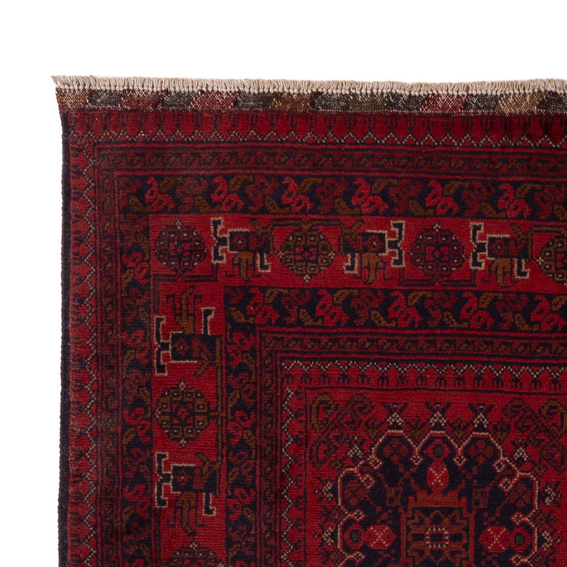 Afghaans tapijt - Kunduz - 202 x 127 cm - rood