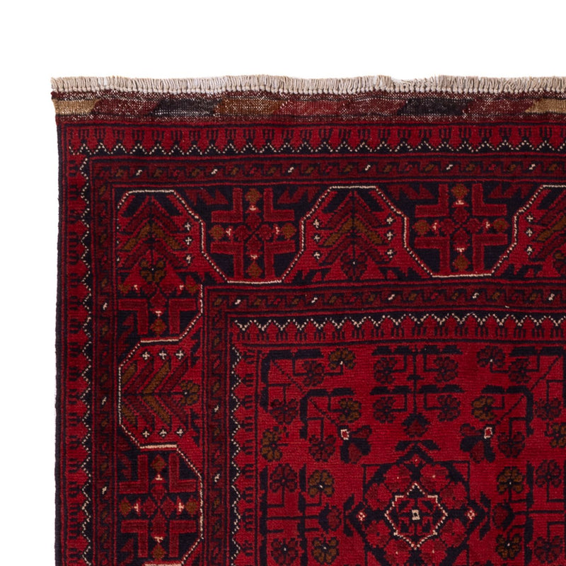 Afghaans tapijt - Kunduz - 198 x 123 cm - rood
