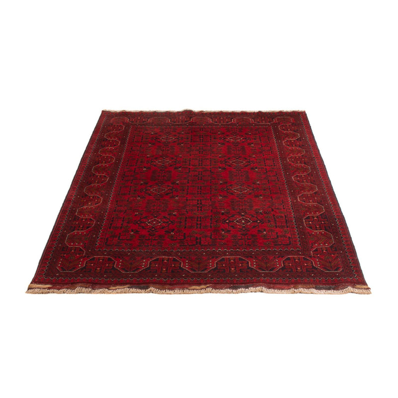 Afghaans tapijt - Kunduz - 198 x 123 cm - rood