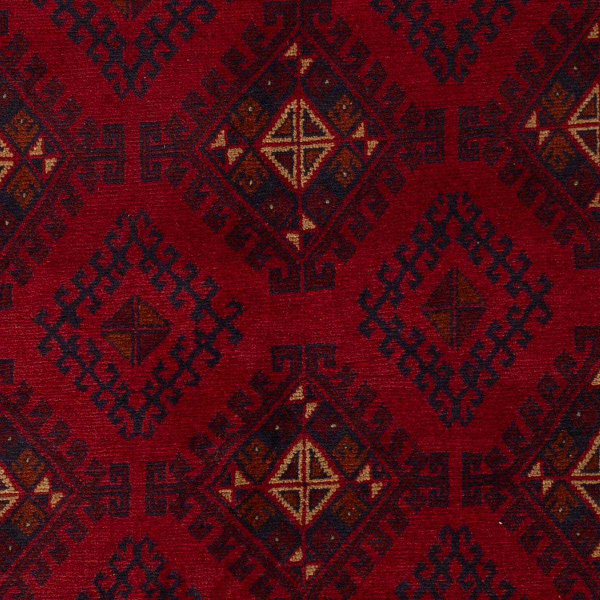 Afghaans tapijt - Kunduz - 207 x 125 cm - rood