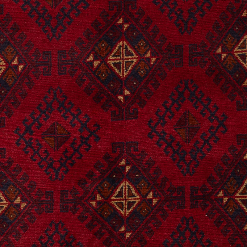 Afghaans tapijt - Kunduz - 207 x 125 cm - rood