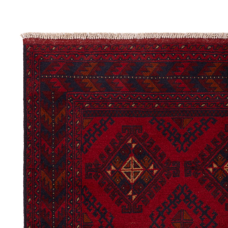 Afghaans tapijt - Kunduz - 207 x 125 cm - rood