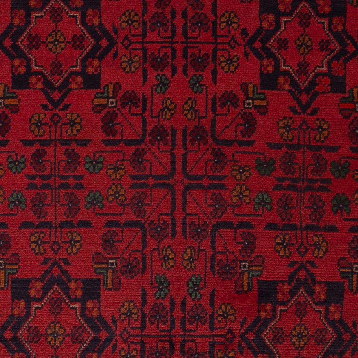 Afghaans tapijt - Kunduz - 196 x 120 cm - rood