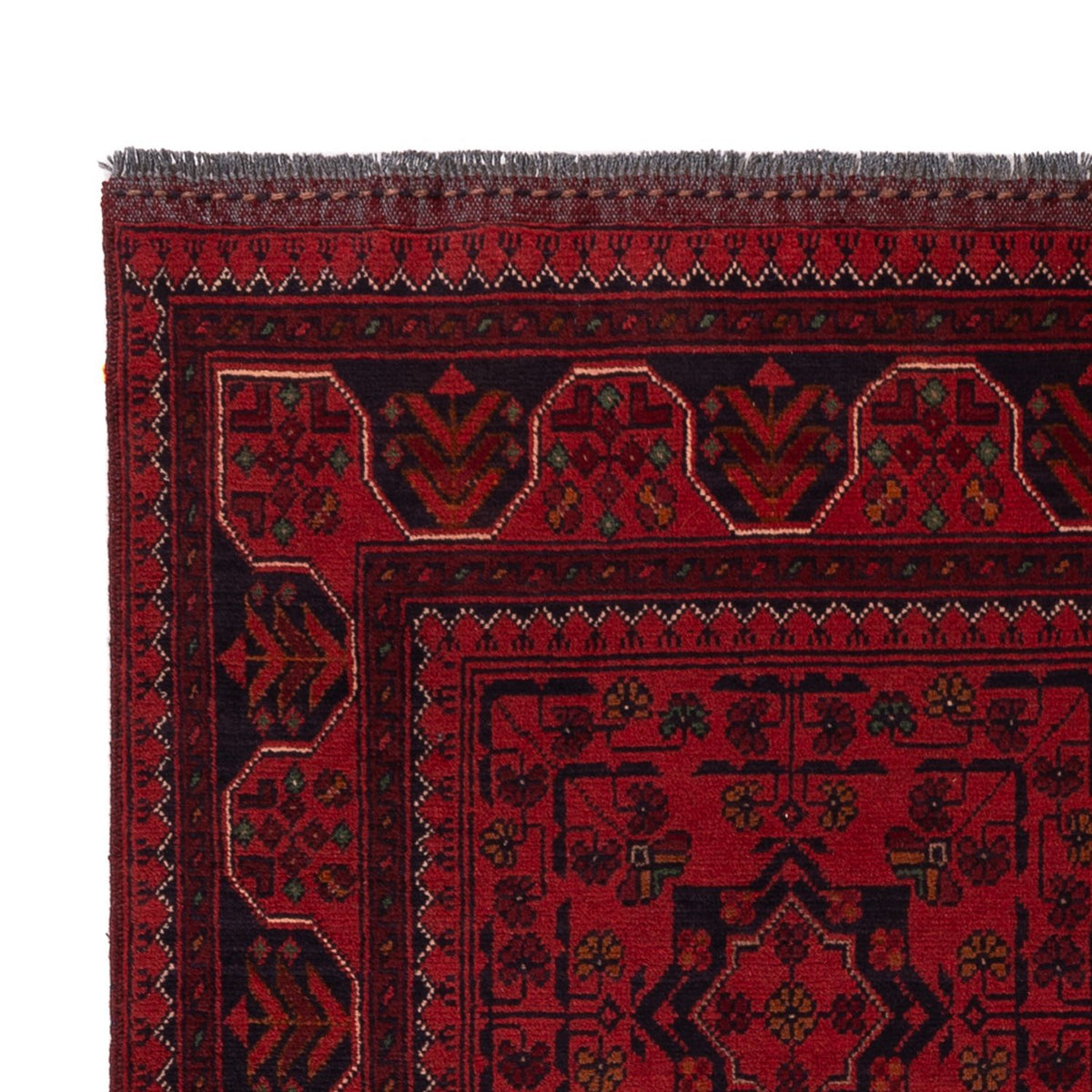 Afghaans tapijt - Kunduz - 196 x 120 cm - rood