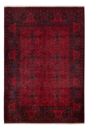 Afghaans tapijt - Kunduz - 194 x 125 cm - rood