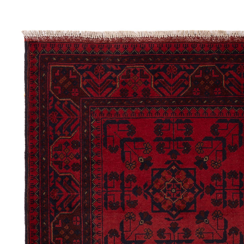 Afghaans tapijt - Kunduz - 196 x 130 cm - rood
