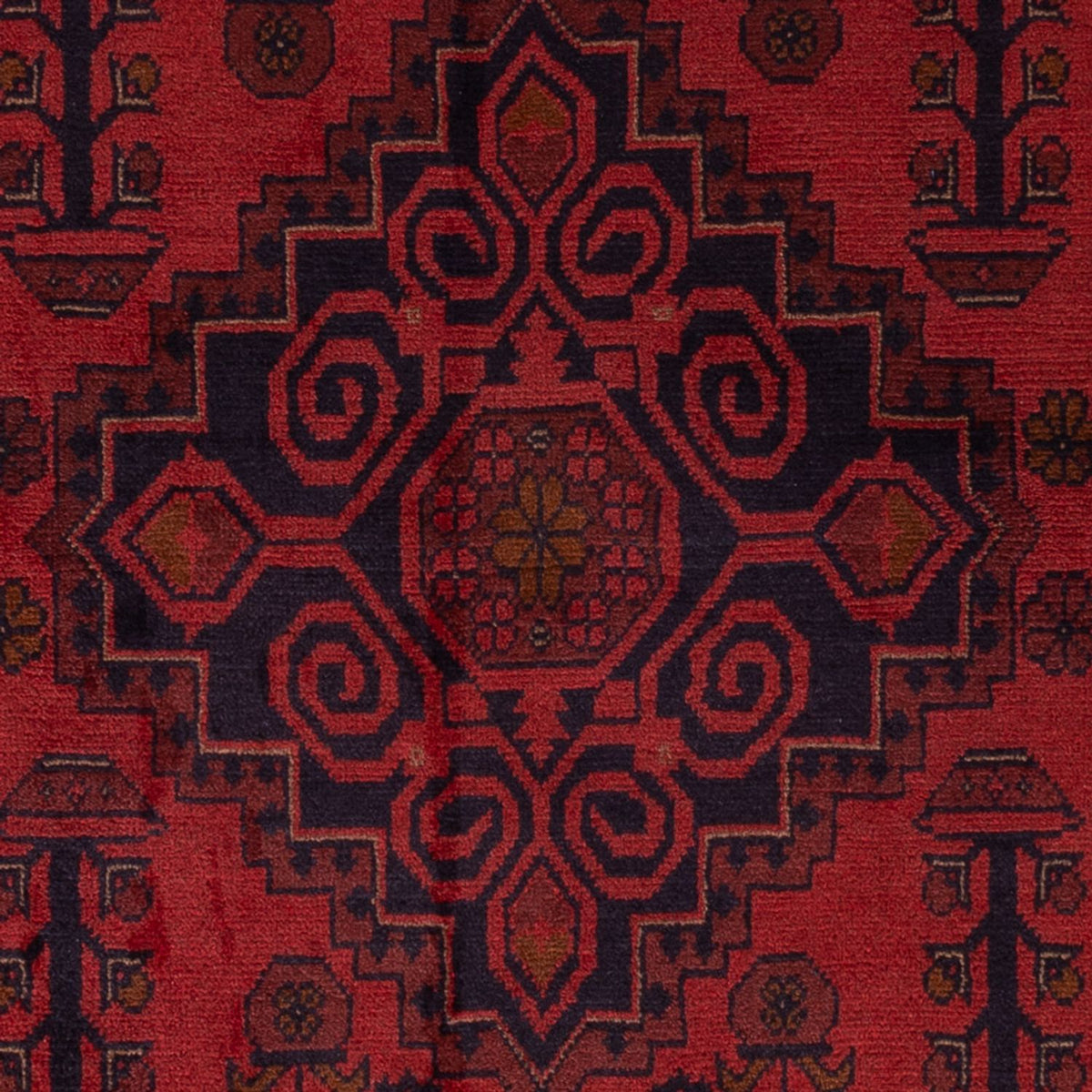 Afghaans tapijt - Kunduz - 192 x 122 cm - rood