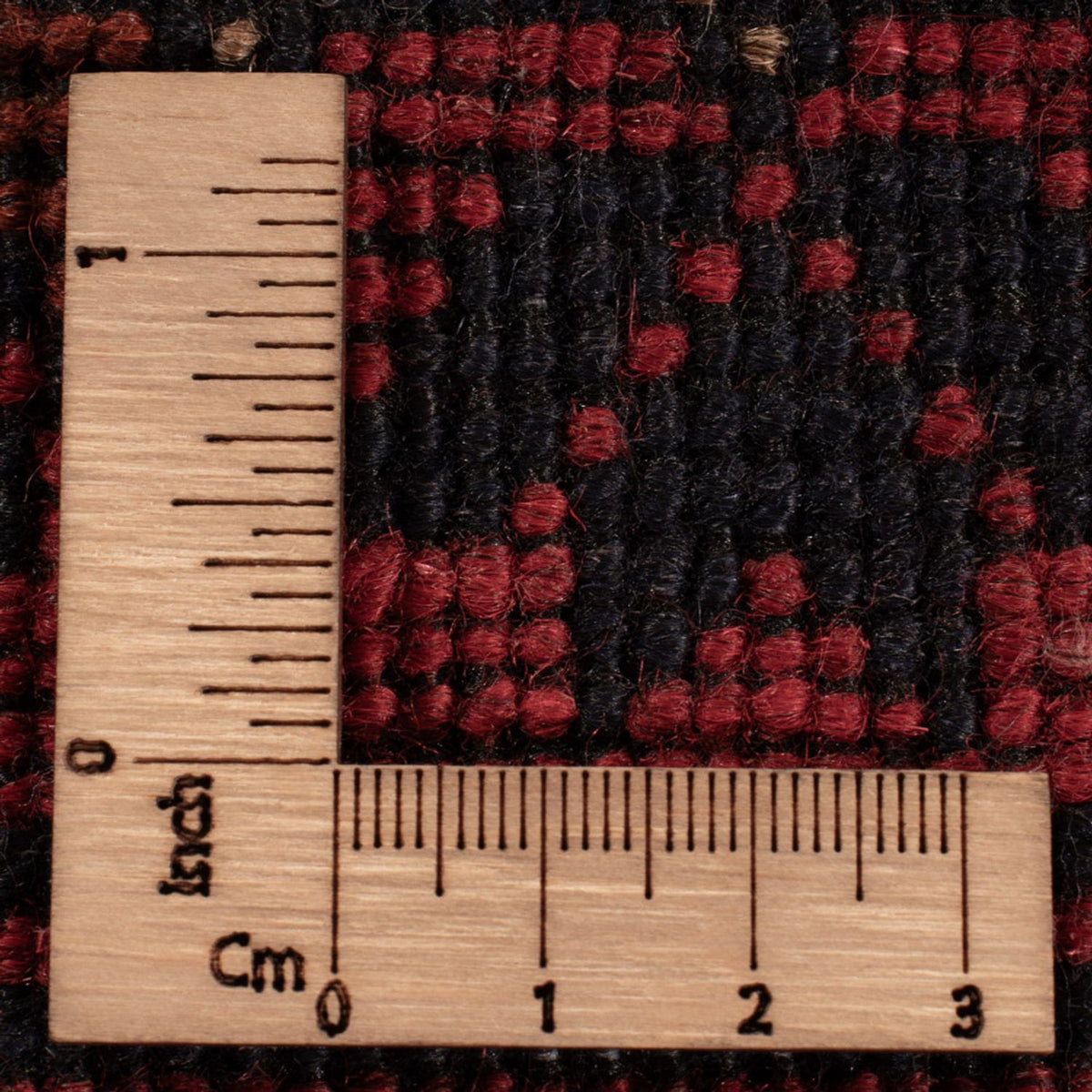 Afghaans tapijt - Kunduz - 199 x 123 cm - donkerrood