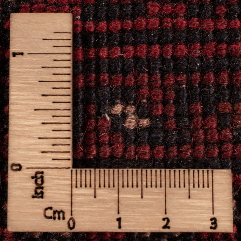 Afghaans tapijt - Kunduz - 199 x 124 cm - donkerrood