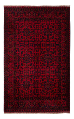 Afghaans tapijt - Kunduz - 200 x 127 cm - donkerrood