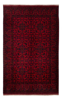 Afghaans tapijt - Kunduz - 200 x 127 cm - donkerrood