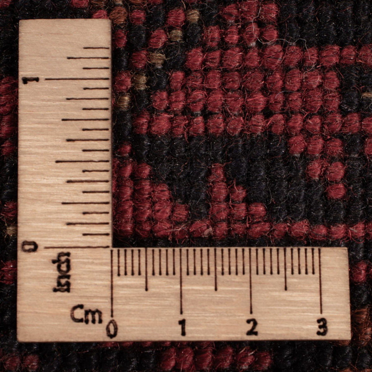 Afghaans tapijt - Kunduz - 200 x 127 cm - donkerrood