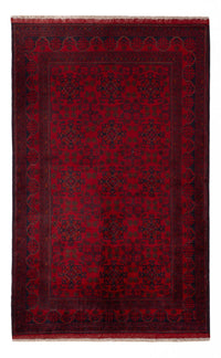 Afghaans tapijt - Kunduz - 195 x 123 cm - donkerrood