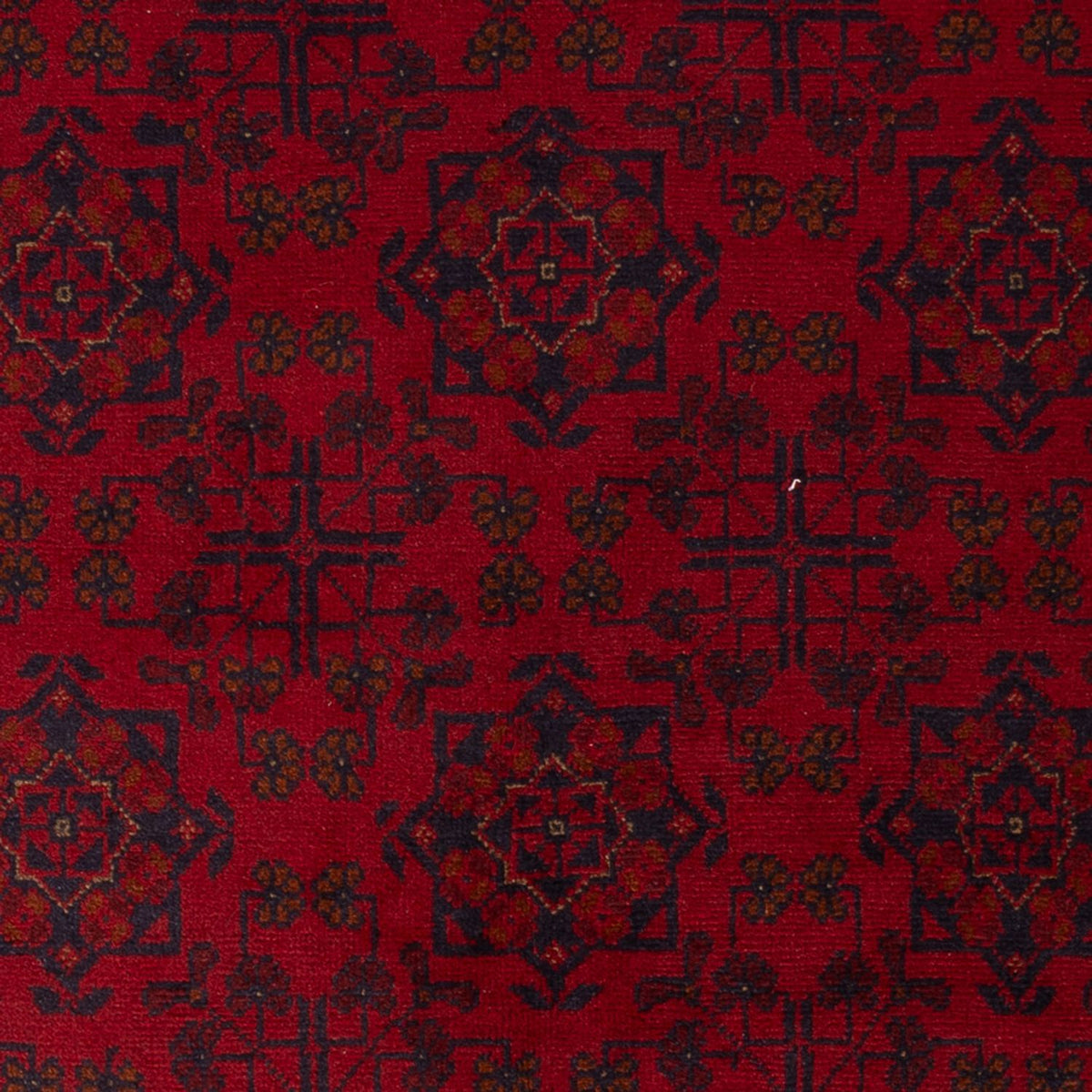 Afghaans tapijt - Kunduz - 195 x 123 cm - donkerrood