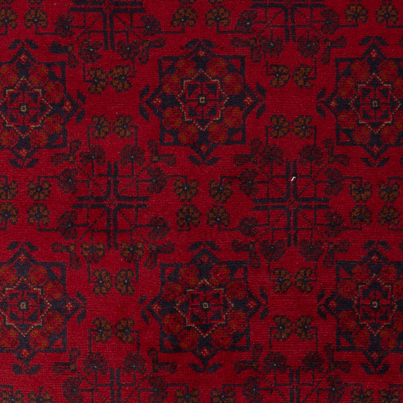 Afghaans tapijt - Kunduz - 195 x 123 cm - donkerrood
