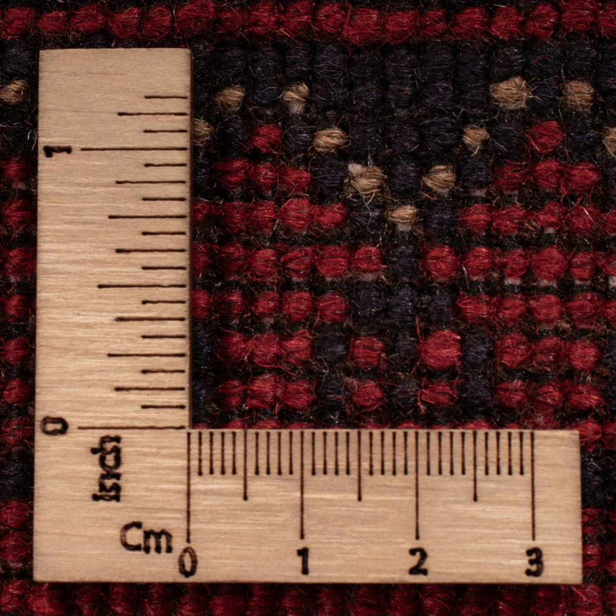 Afghaans tapijt - Kunduz - 193 x 124 cm - donkerrood