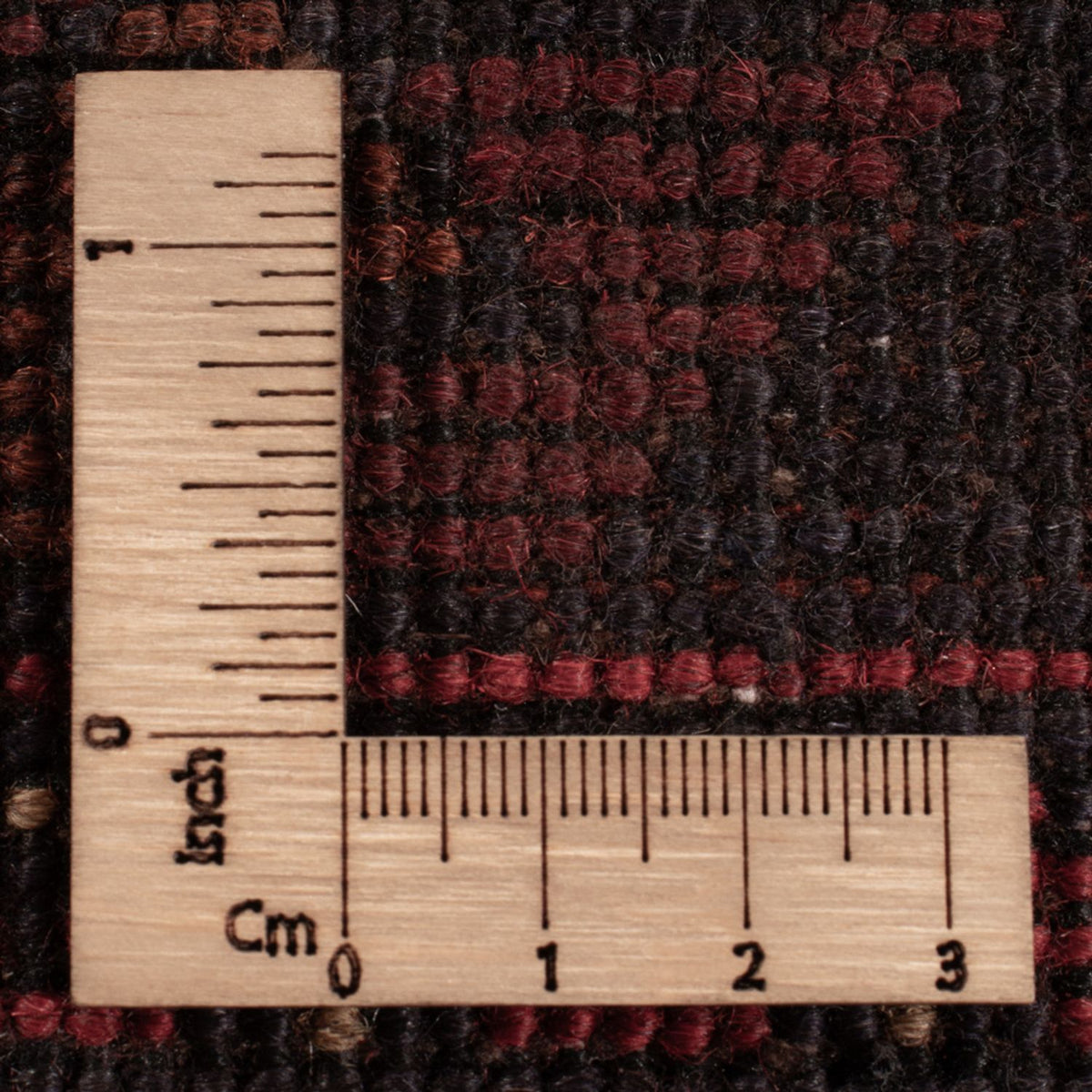 Afghaans tapijt - Kunduz - 195 x 125 cm - donkerrood