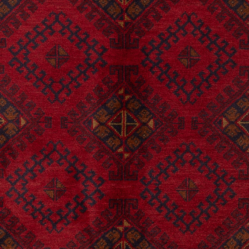 Afghaans tapijt - Kunduz - 196 x 125 cm - donkerrood